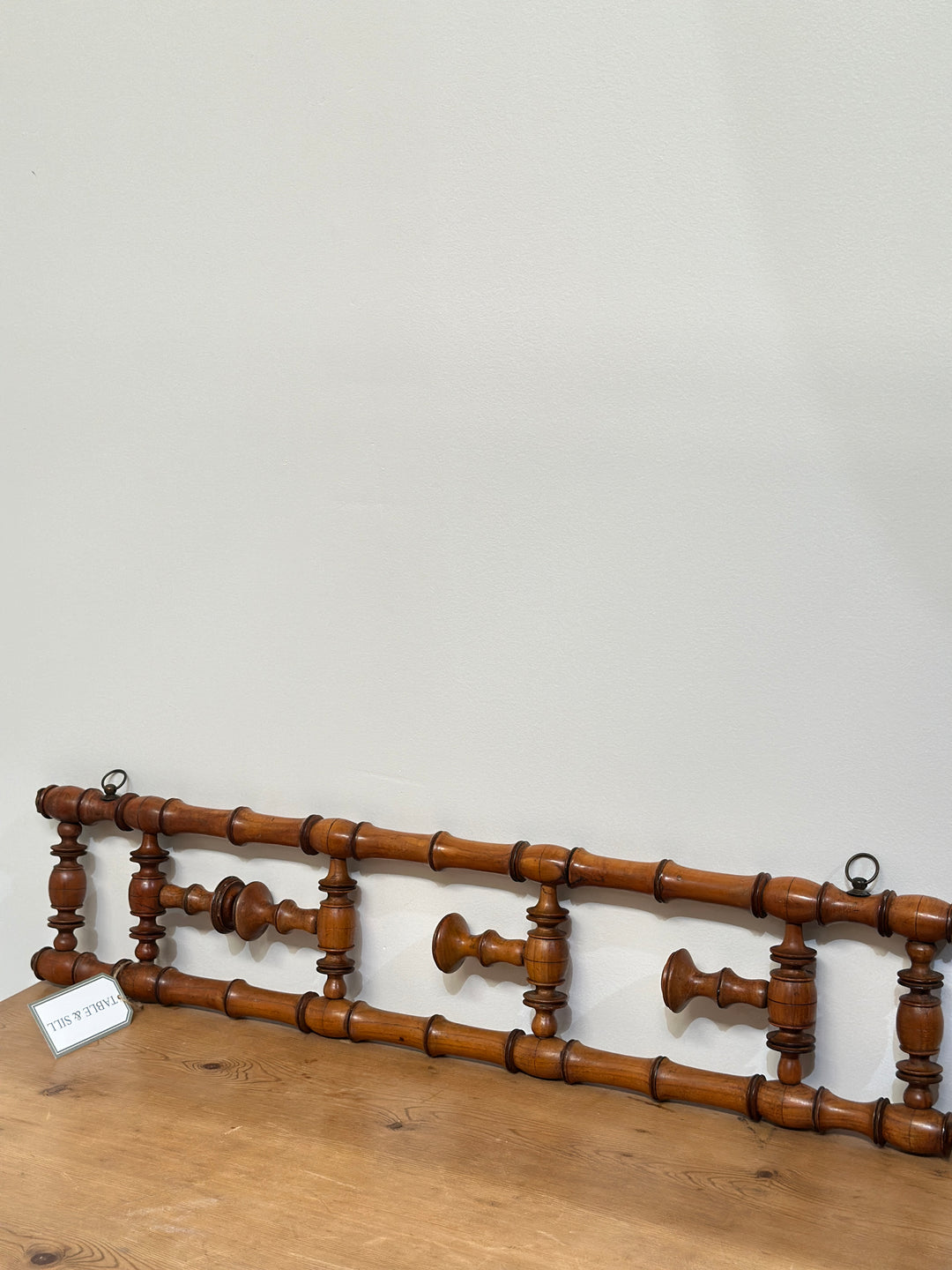 French Faux Bamboo Coat Hooks