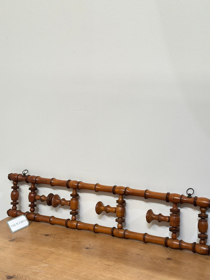 French Faux Bamboo Coat Hooks