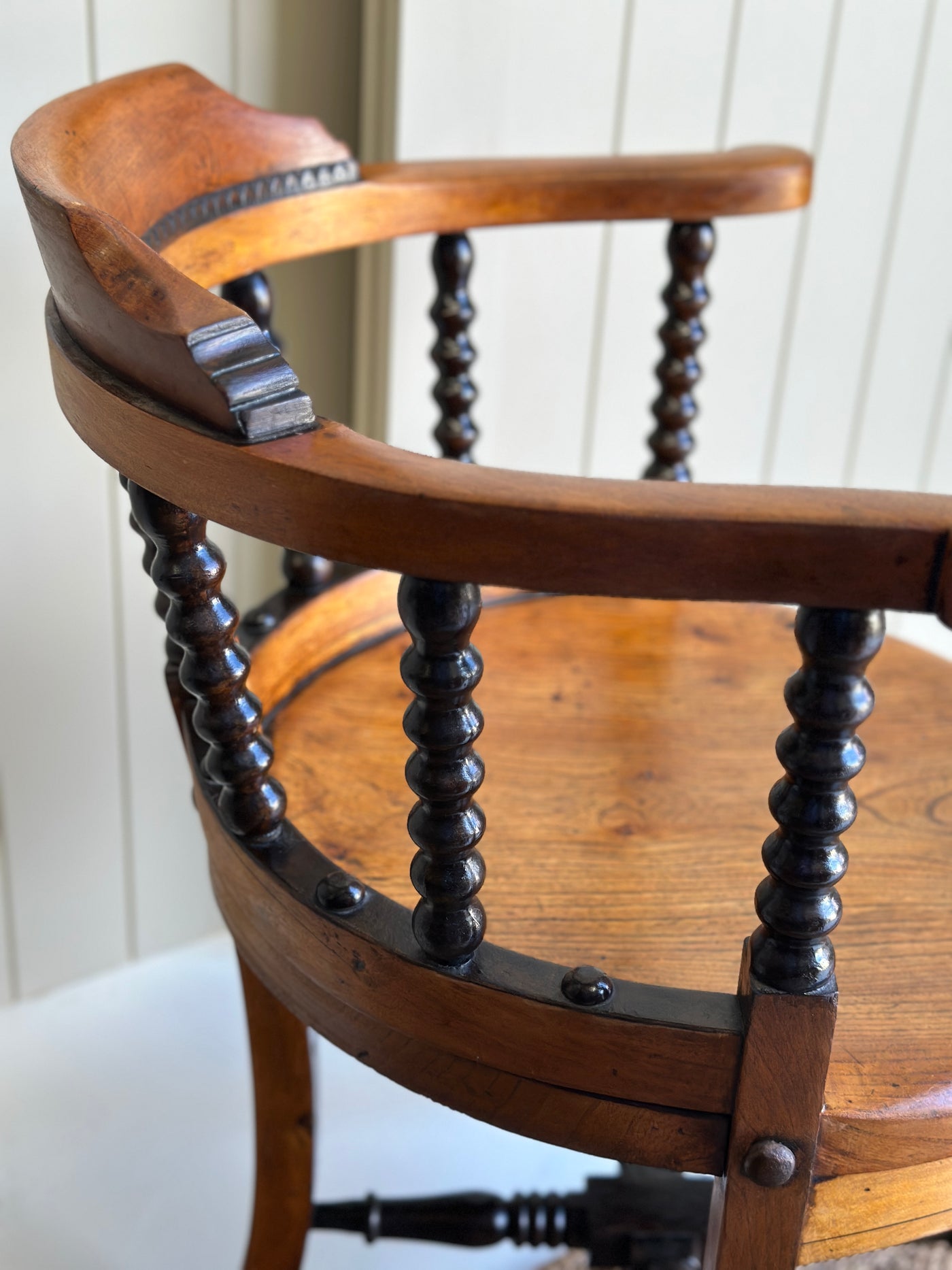 Antique English Captains Chair