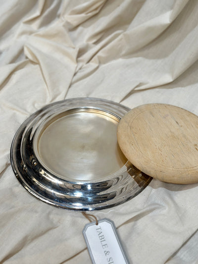 Vintage Savoy Silverplate Breadboard