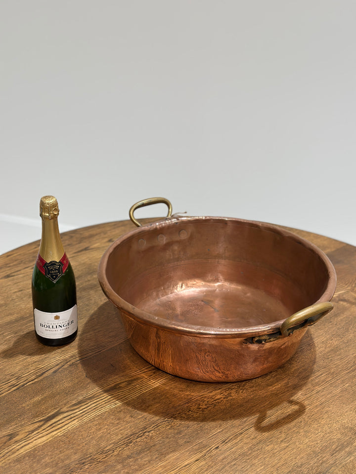 French Copper Jam Pan (H)