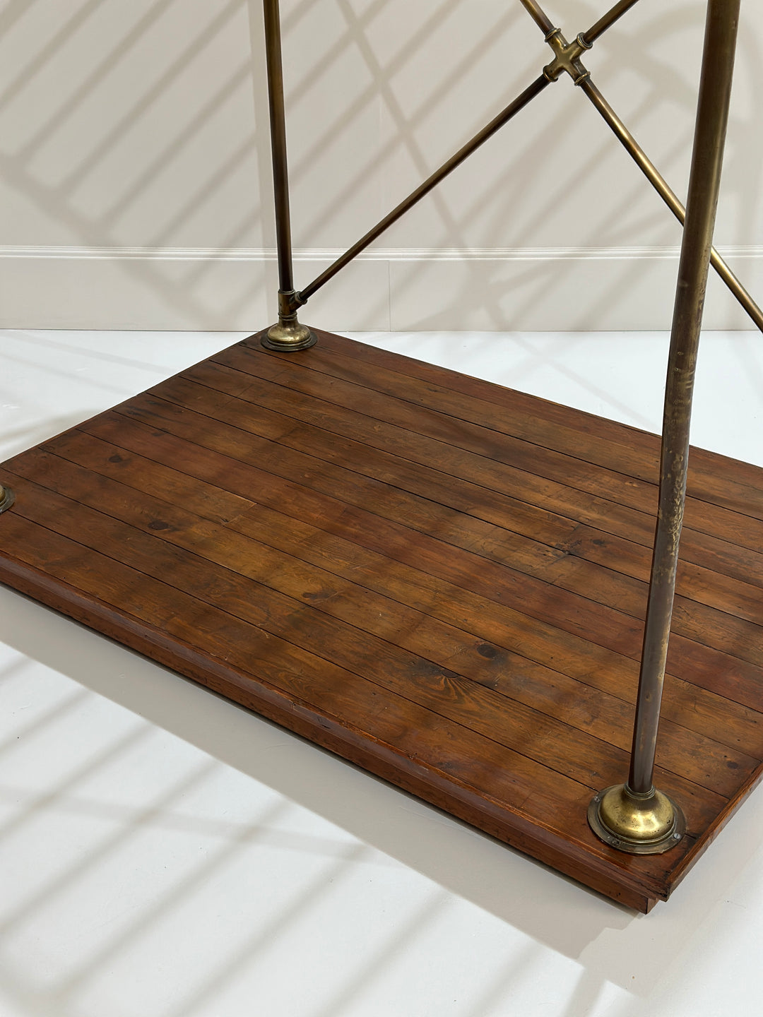 Antique Hotel Luggage/Trunk Trolley