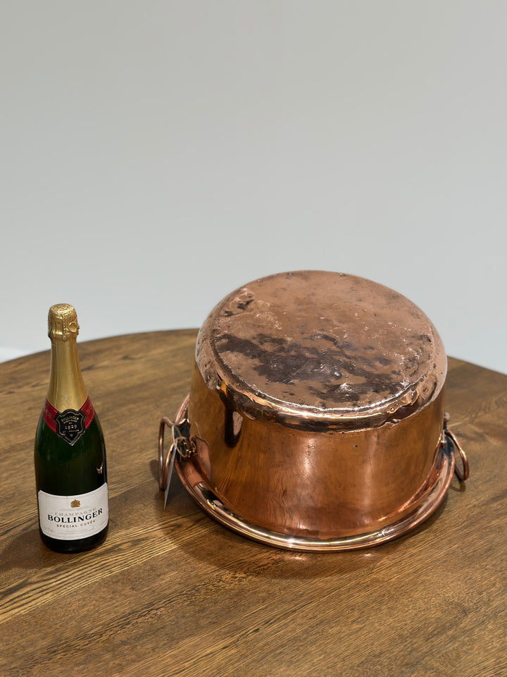 French Copper Jam Pan (F)