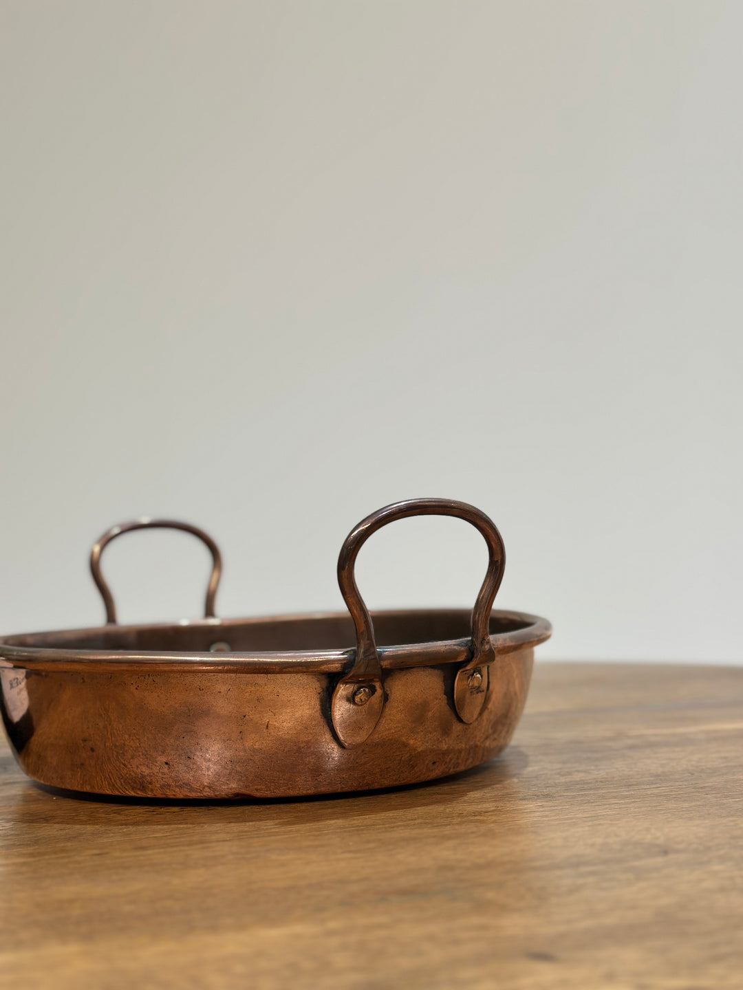 French Copper Jam Pan (C)