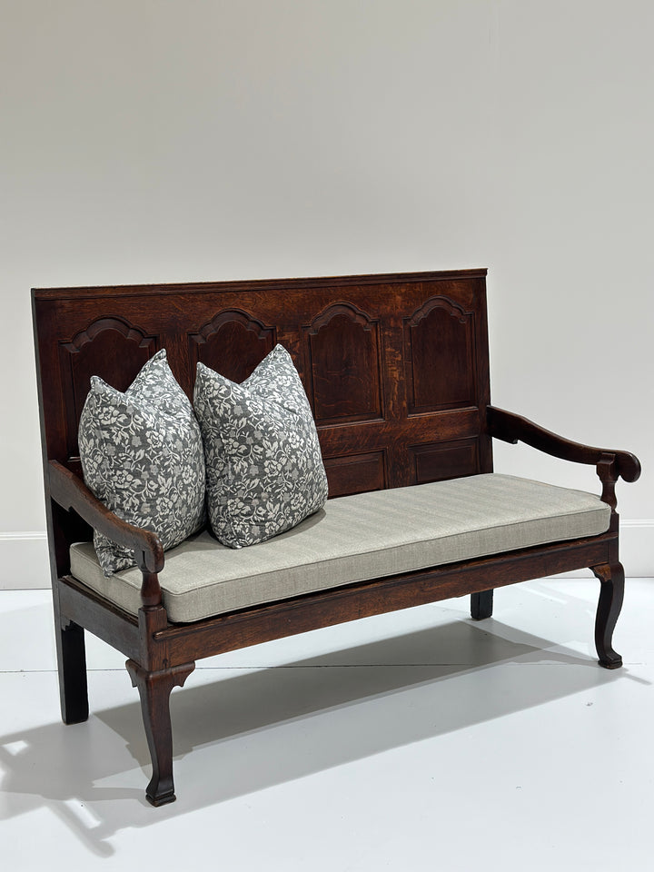 Antique English Oak Settle