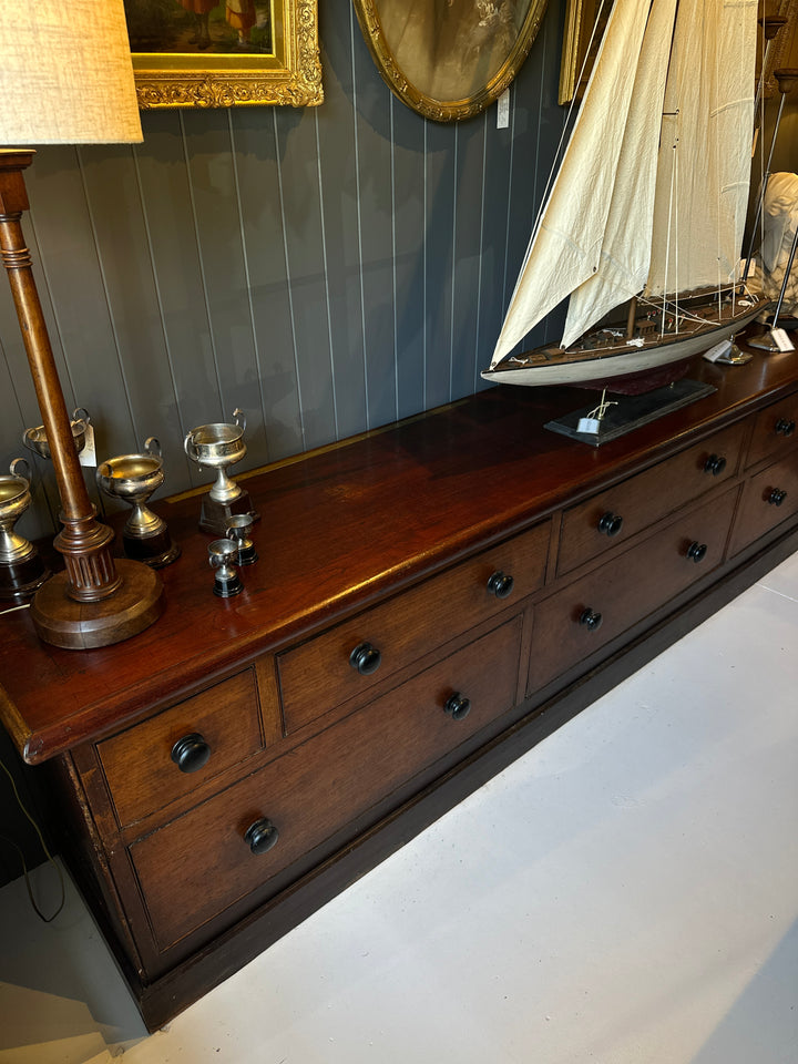 Long Victorian Drapers Drawers