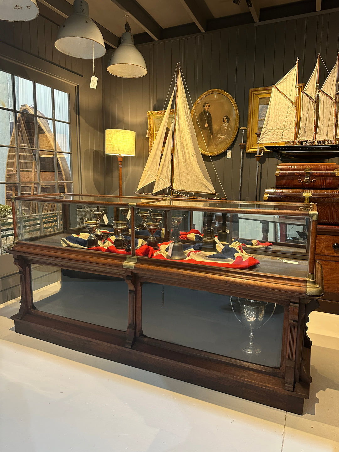 Victorian Glazed Shop Display Counter