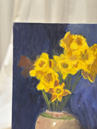 Vintage Still Life Oil Painting