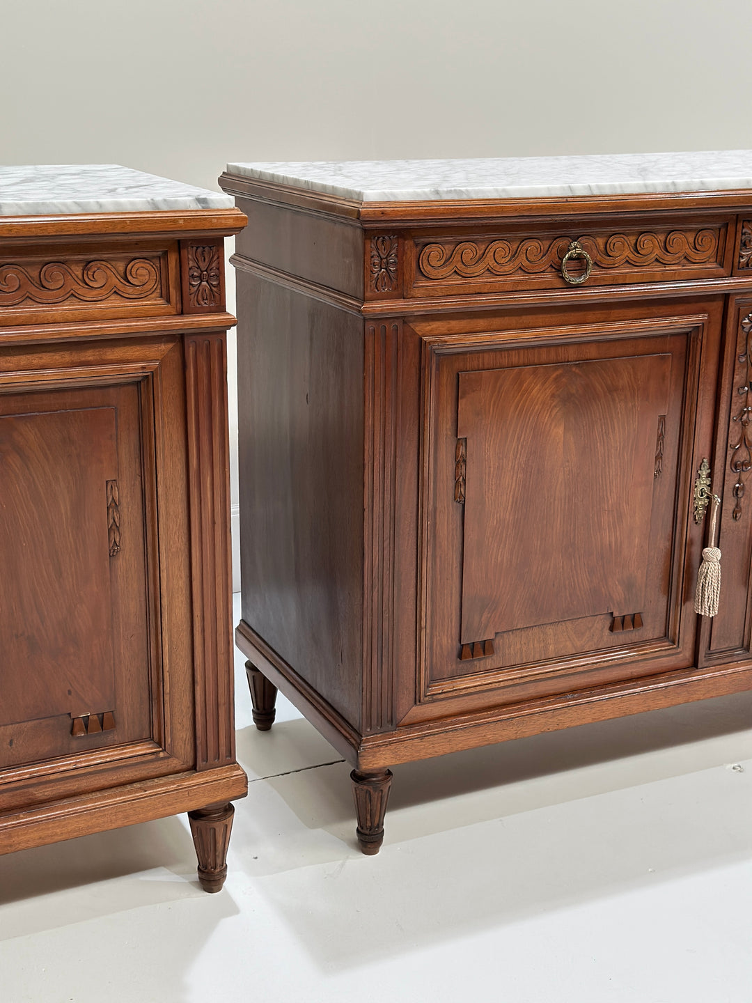 True Pair of Antique French Buffets