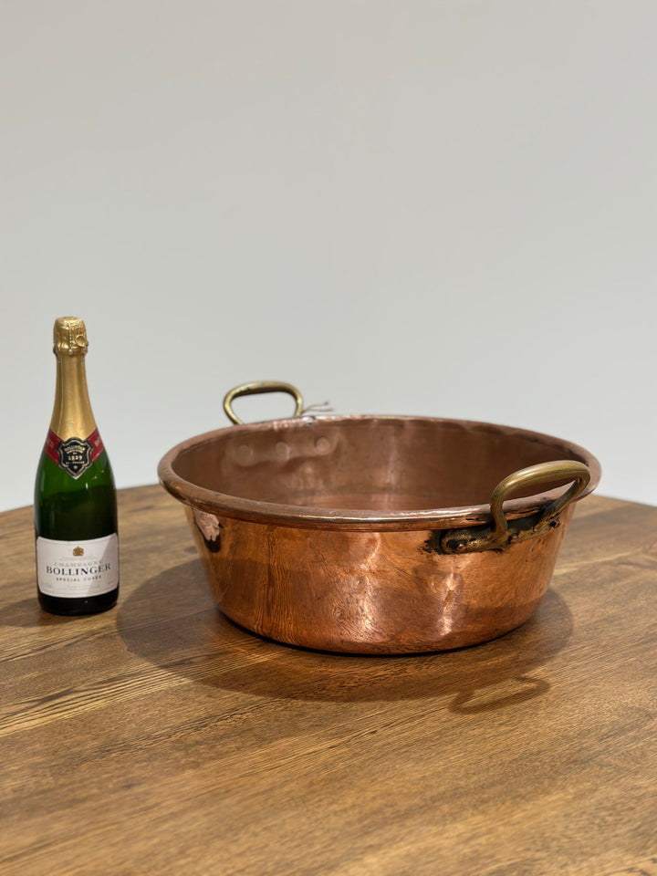 French Copper Jam Pan (H)