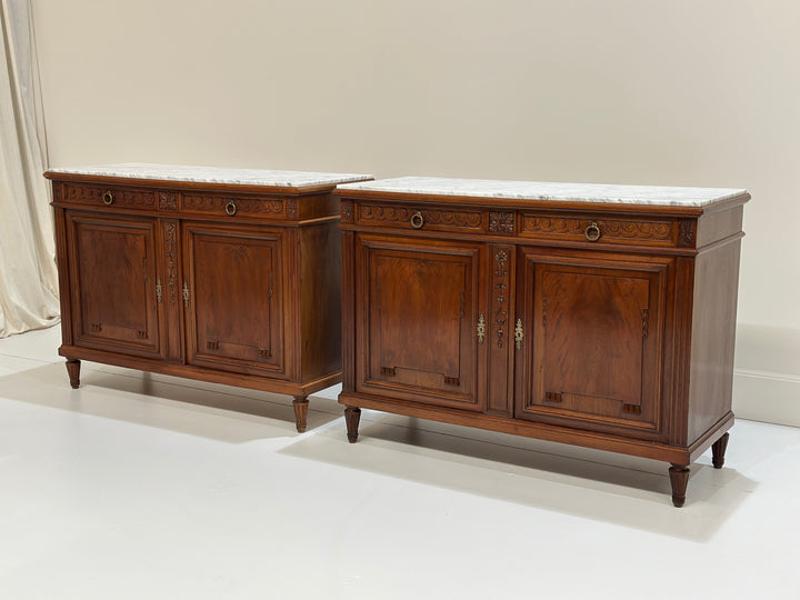True Pair of Antique French Buffets