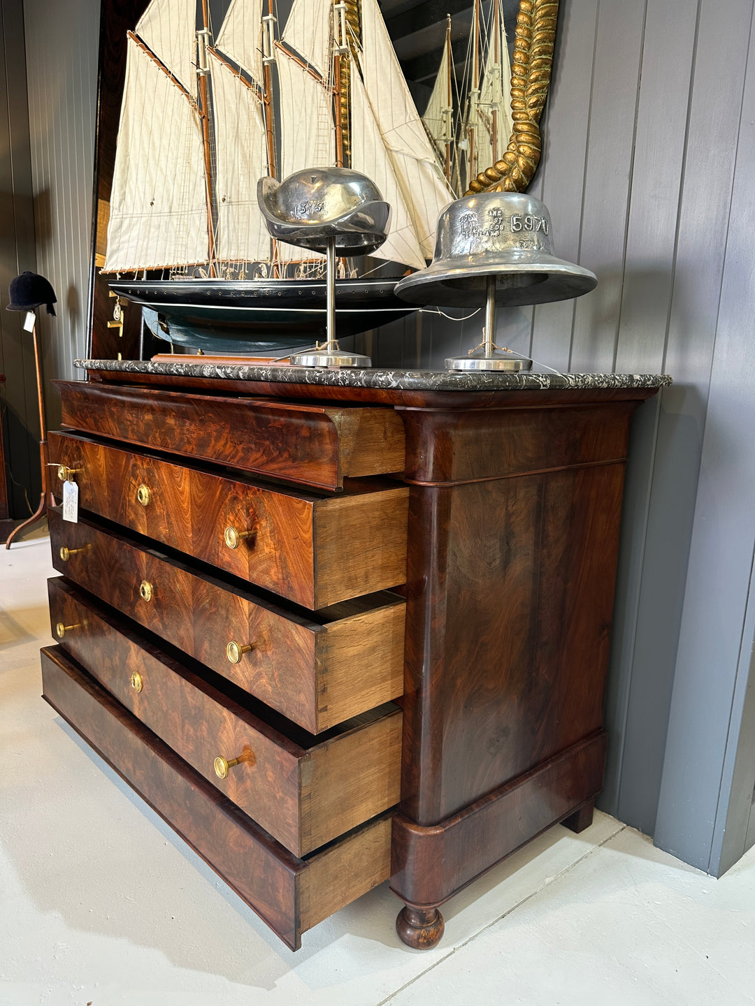 19th Century Louis Philippe Commode Drawers