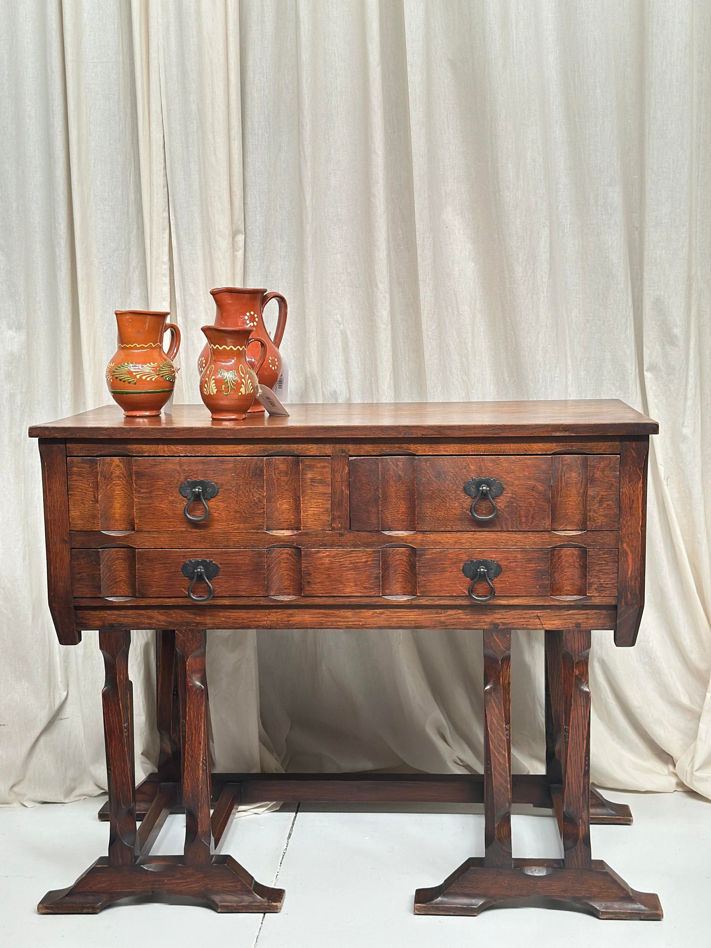 English Arts & Crafts Oak Buffet