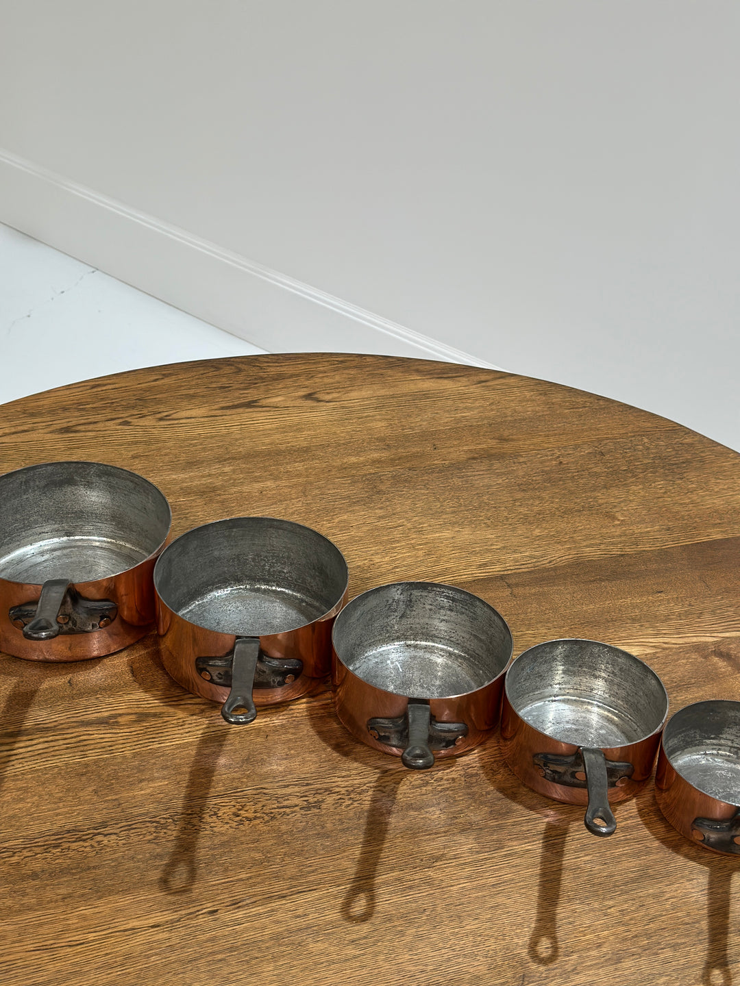 Set of 5 French Saucepans (I)