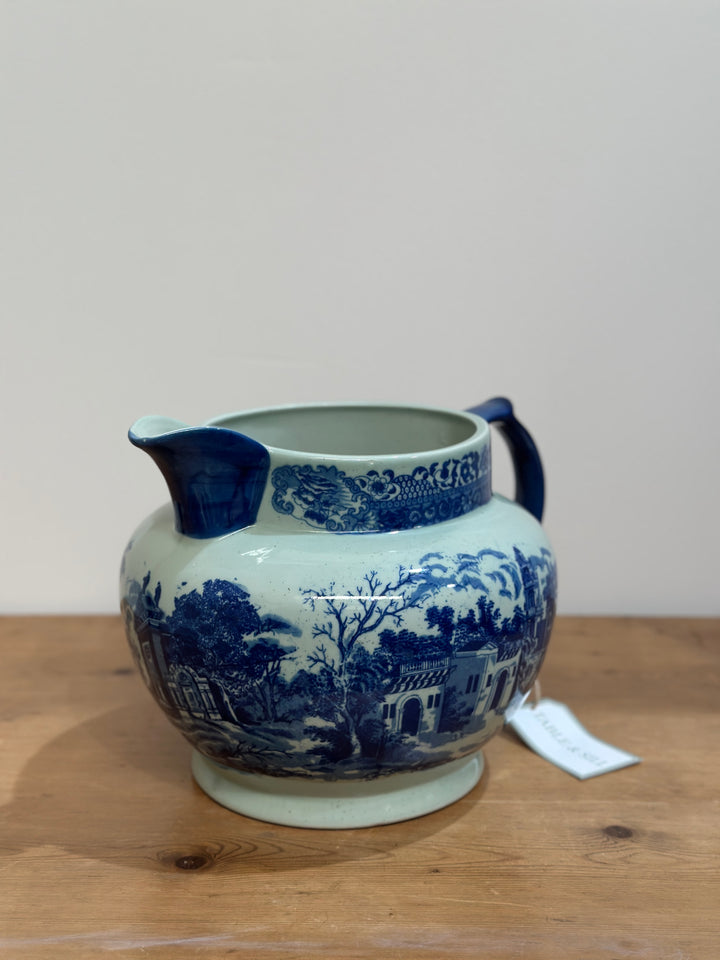 Lge English Ironstone Pitcher