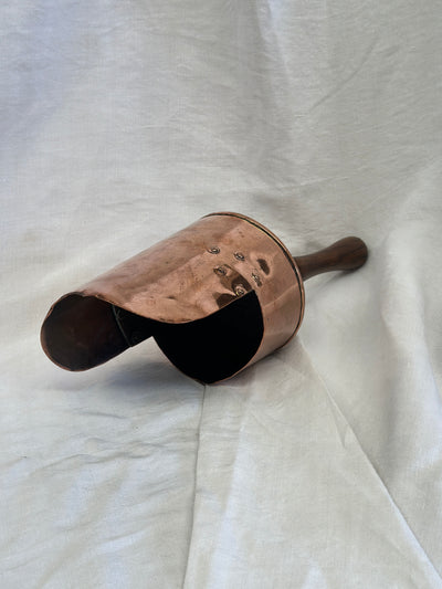 Large Antique Scoop Copper
