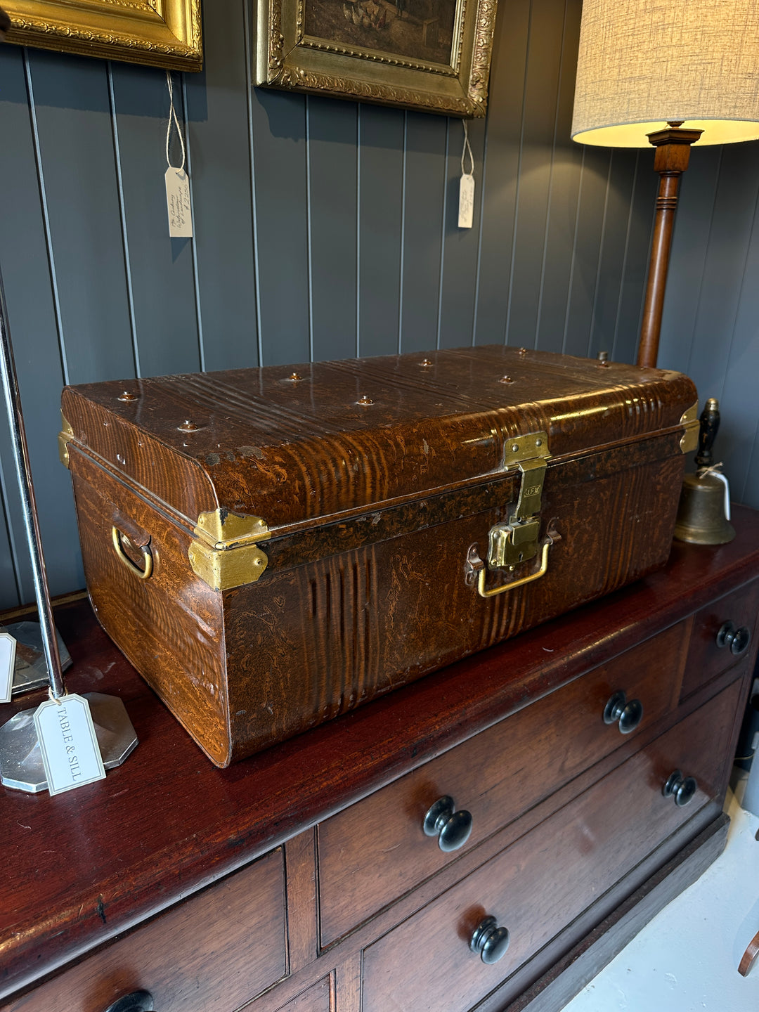 Victorian Metal Trunks