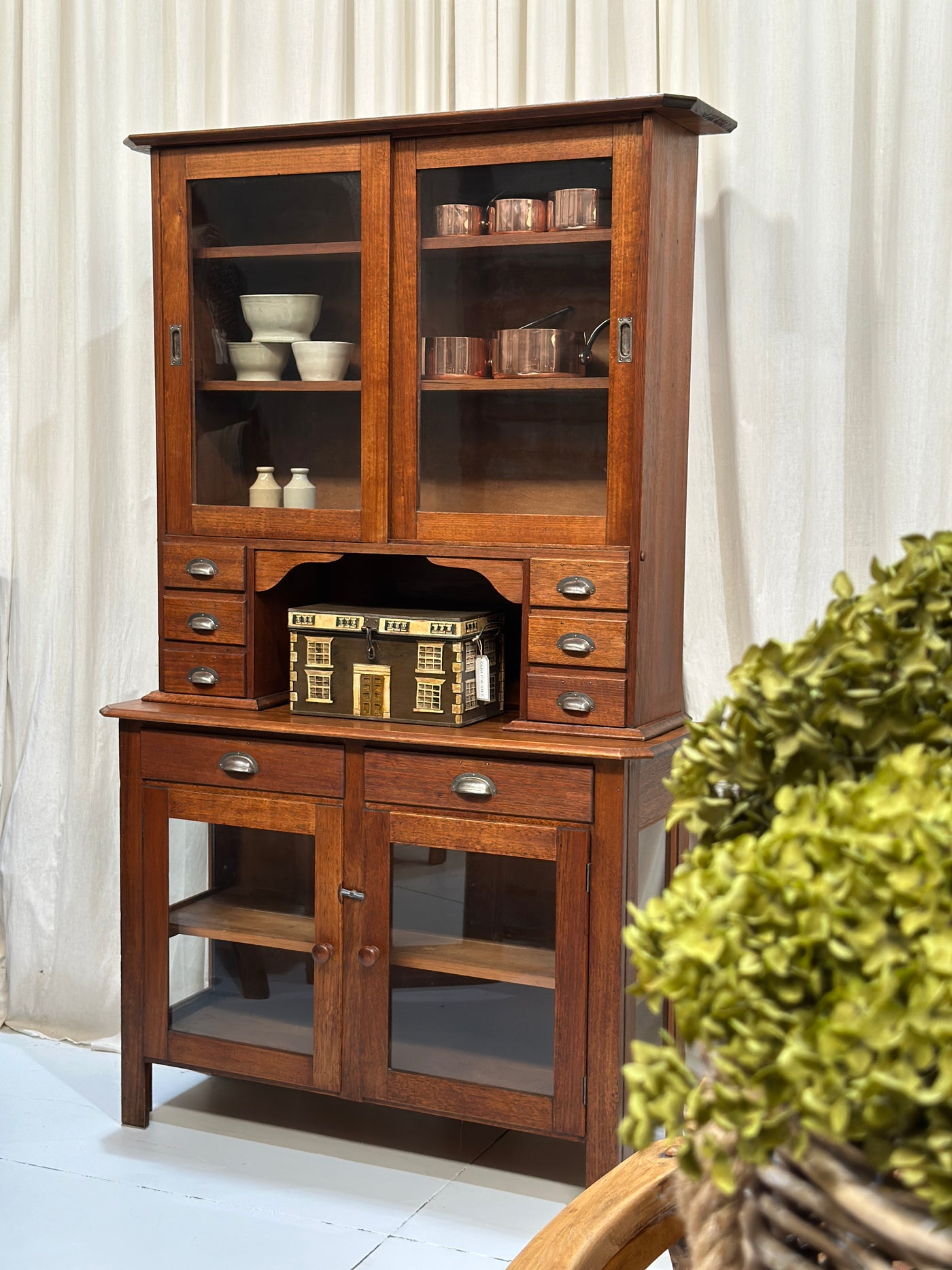 Early 20th Century Glazed Cabinet