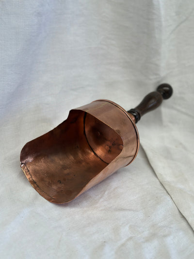 Large Antique Scoop Copper