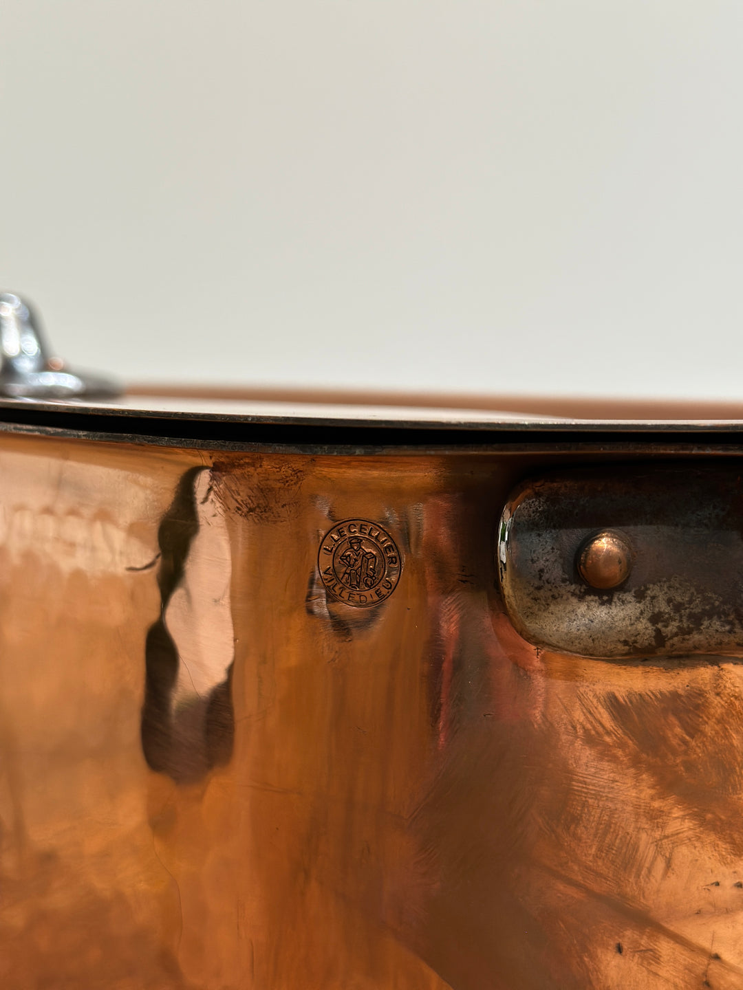 French Copper Fish Kettle