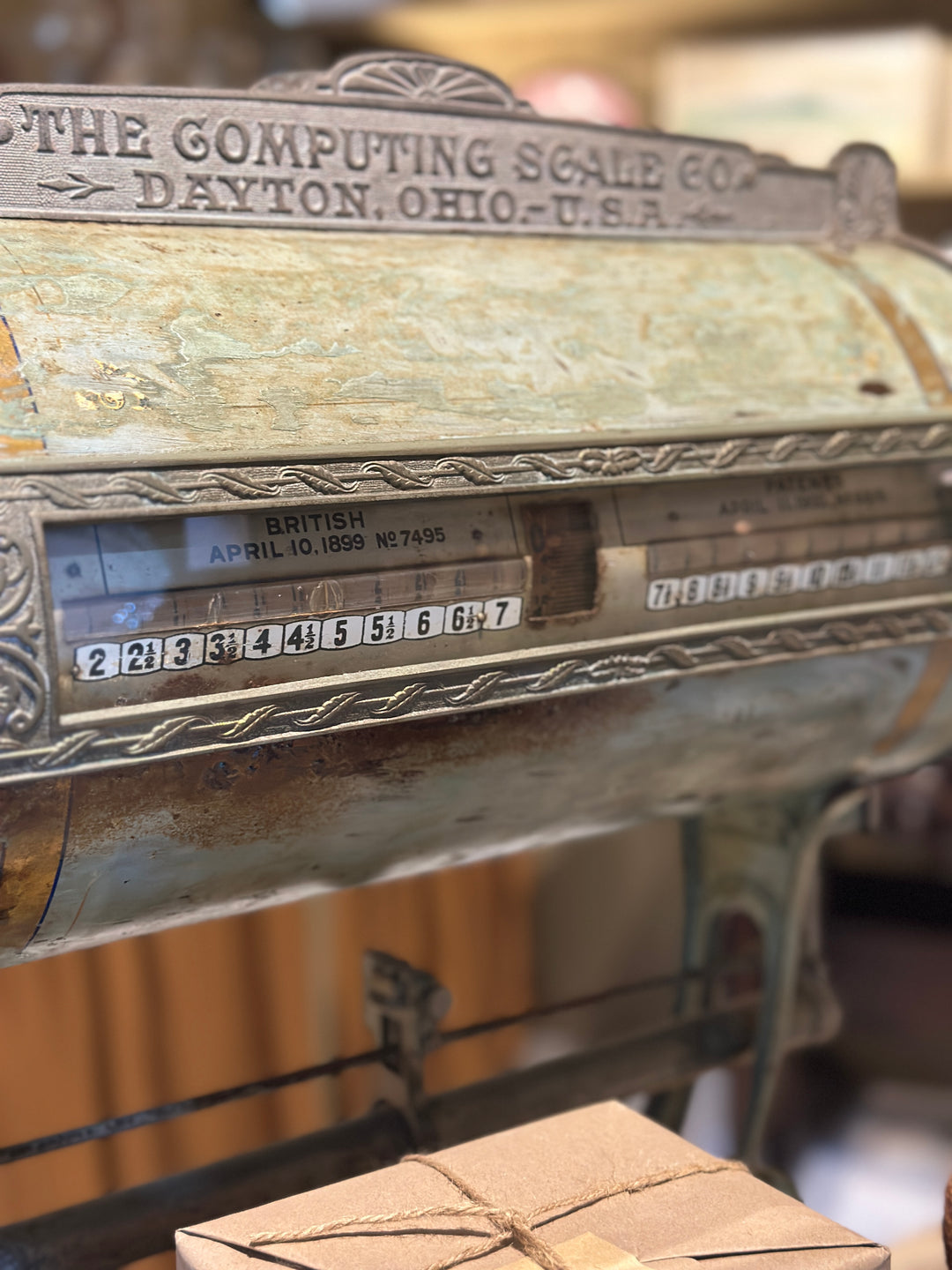 Antique American Grocer Scales