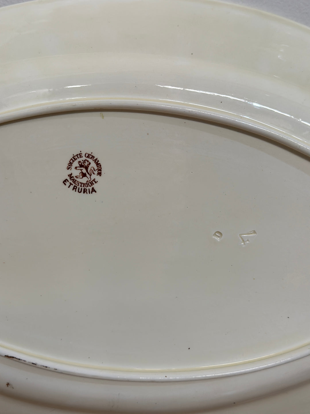 Large Old Platter