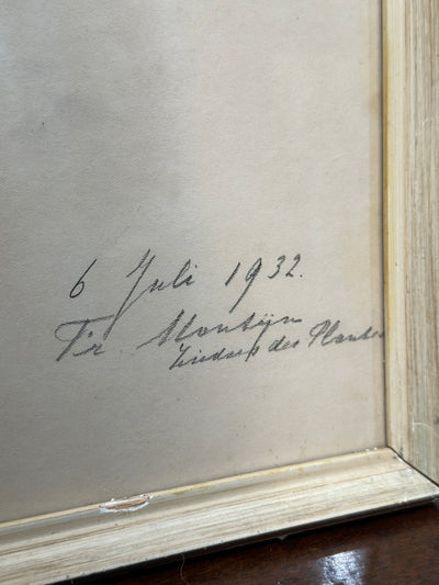 1932 Sketch Of German Gentleman