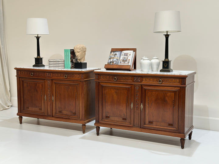 True Pair of Antique French Buffets
