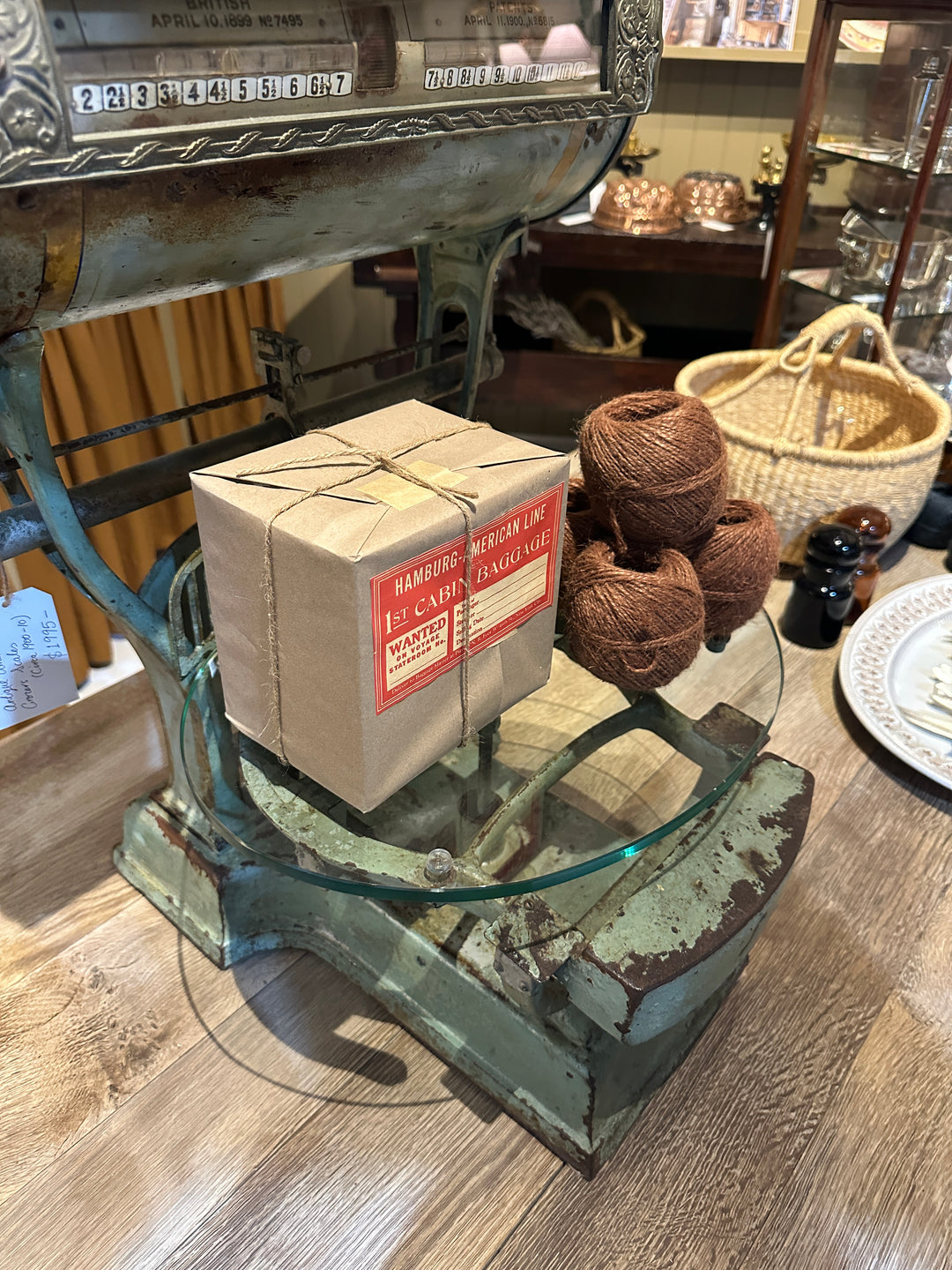 Antique American Grocer Scales