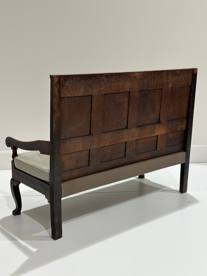 Antique English Oak Settle