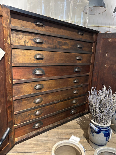 Old Industrial Workshop Drawers