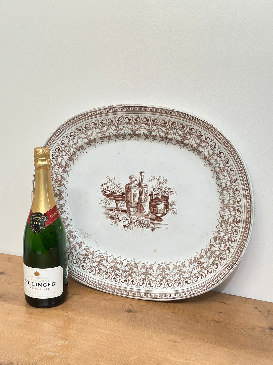 Large Antique English Platter