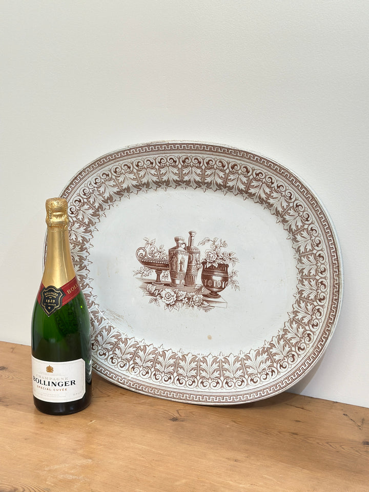 Large Antique English Platter