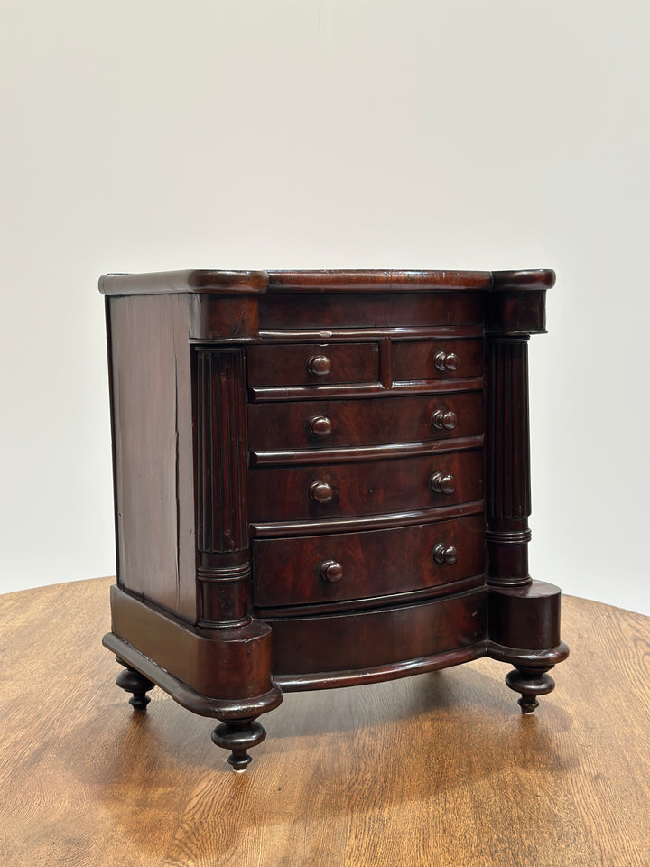 Antique Scottish Mahogany Apprentice Drawers