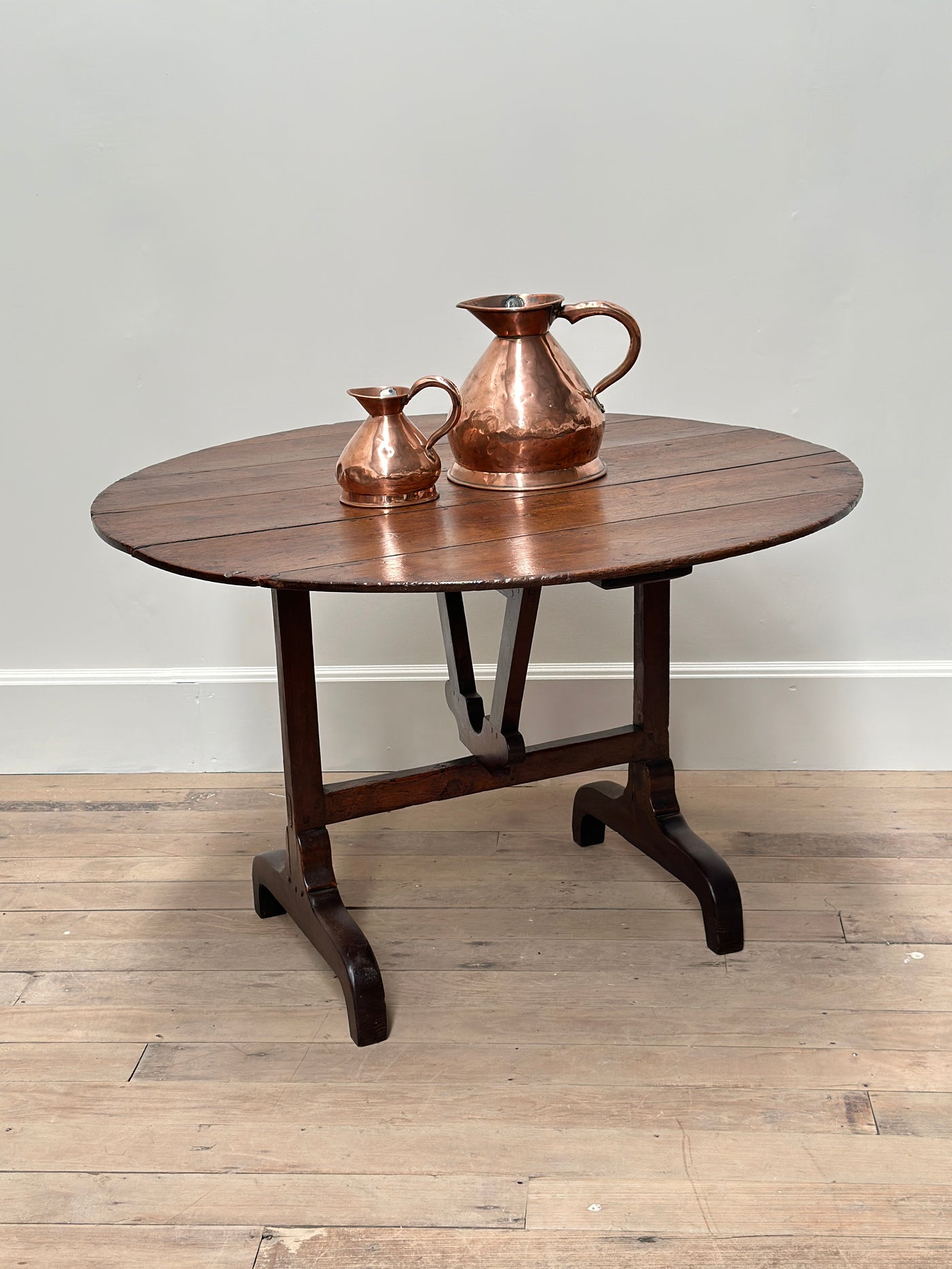 French Oak Vendange Table C19th