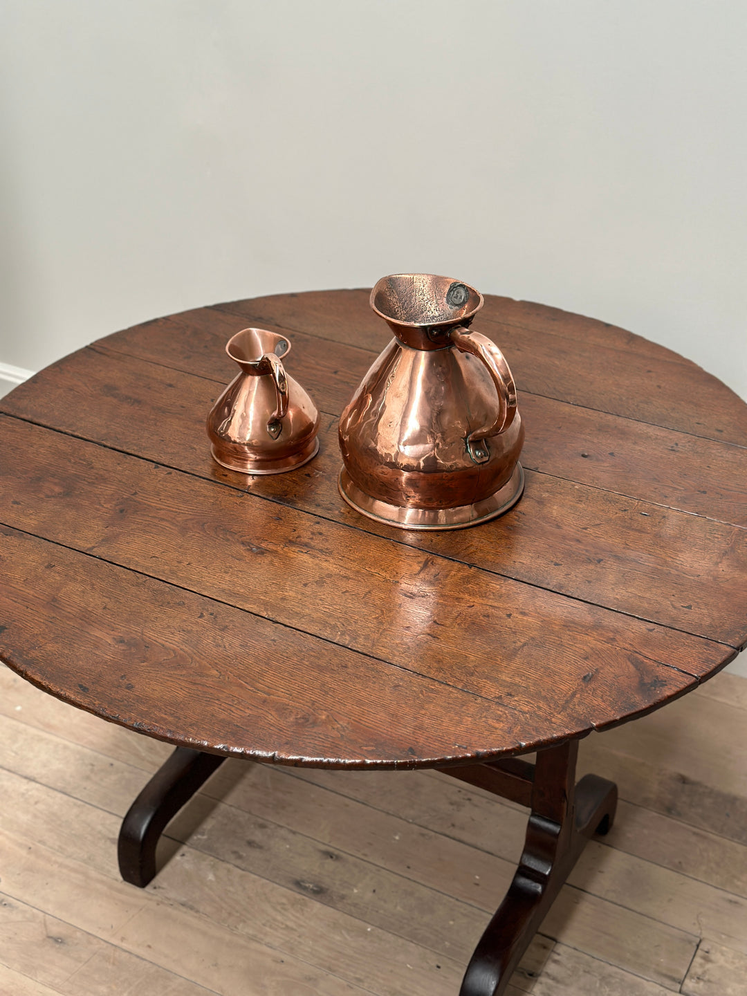 French Oak Vendange Table C19th