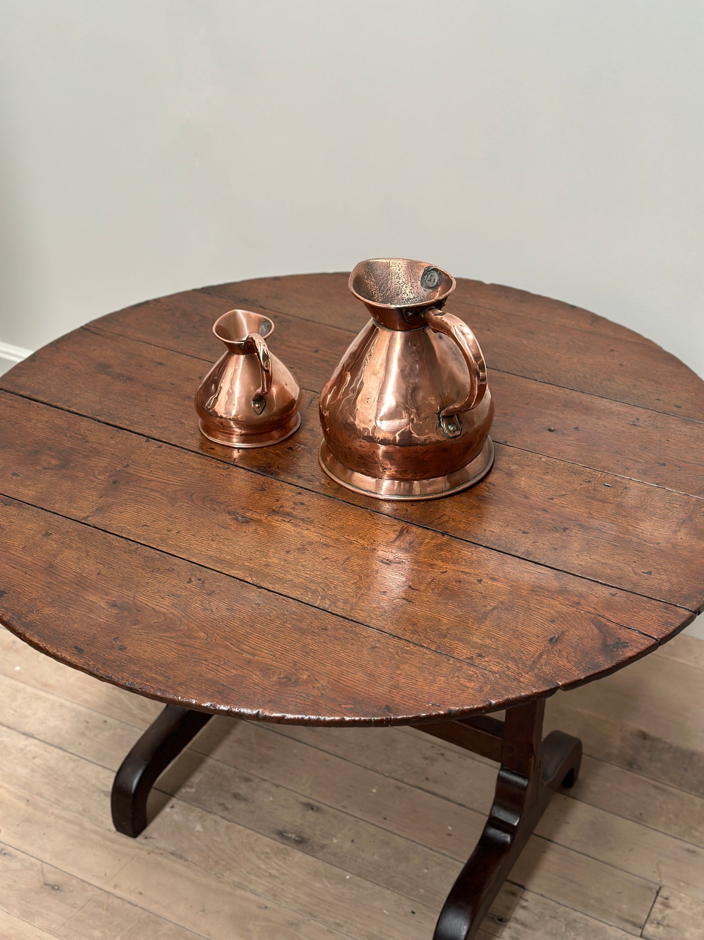 French Oak Vendange Table C19th