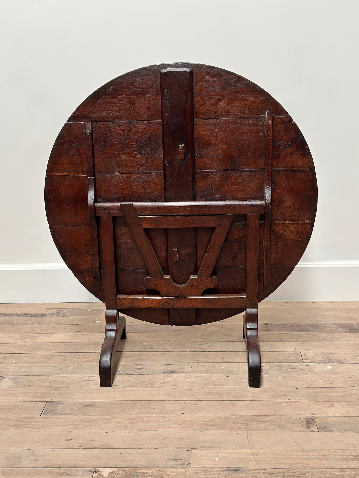 French Oak Vendange Table C19th