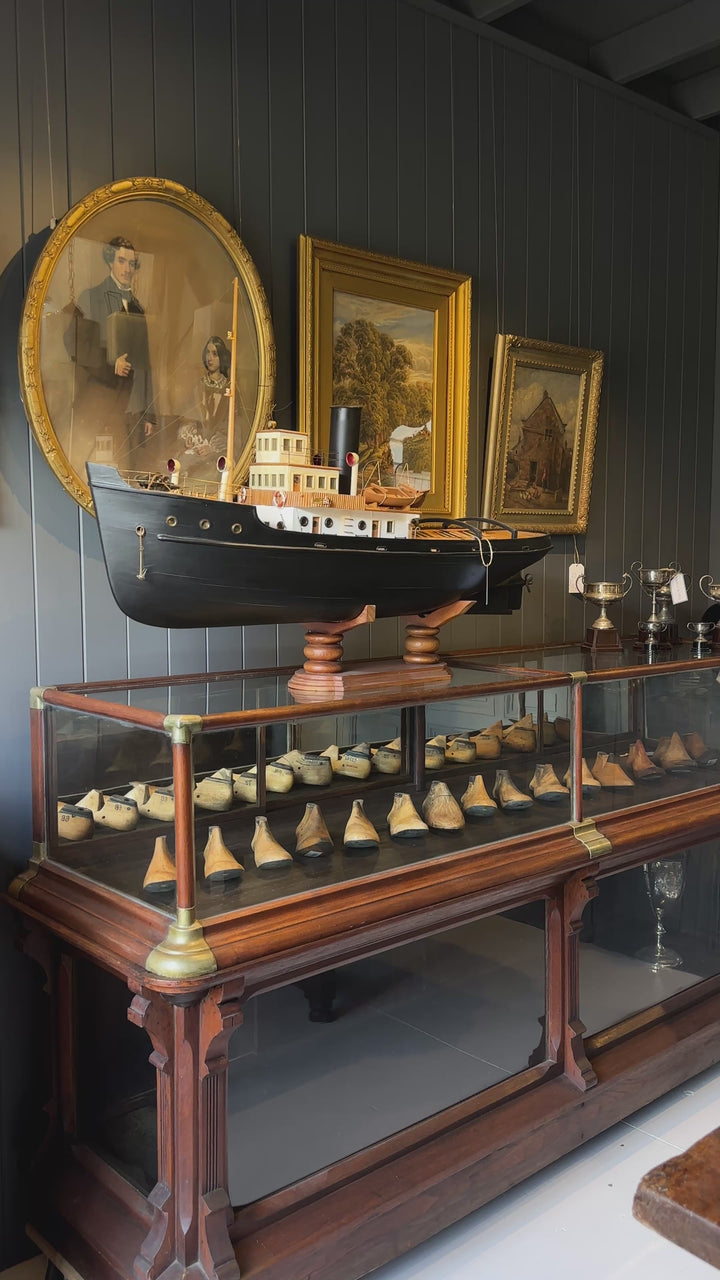 Large Model of 1950s Italian Vessel