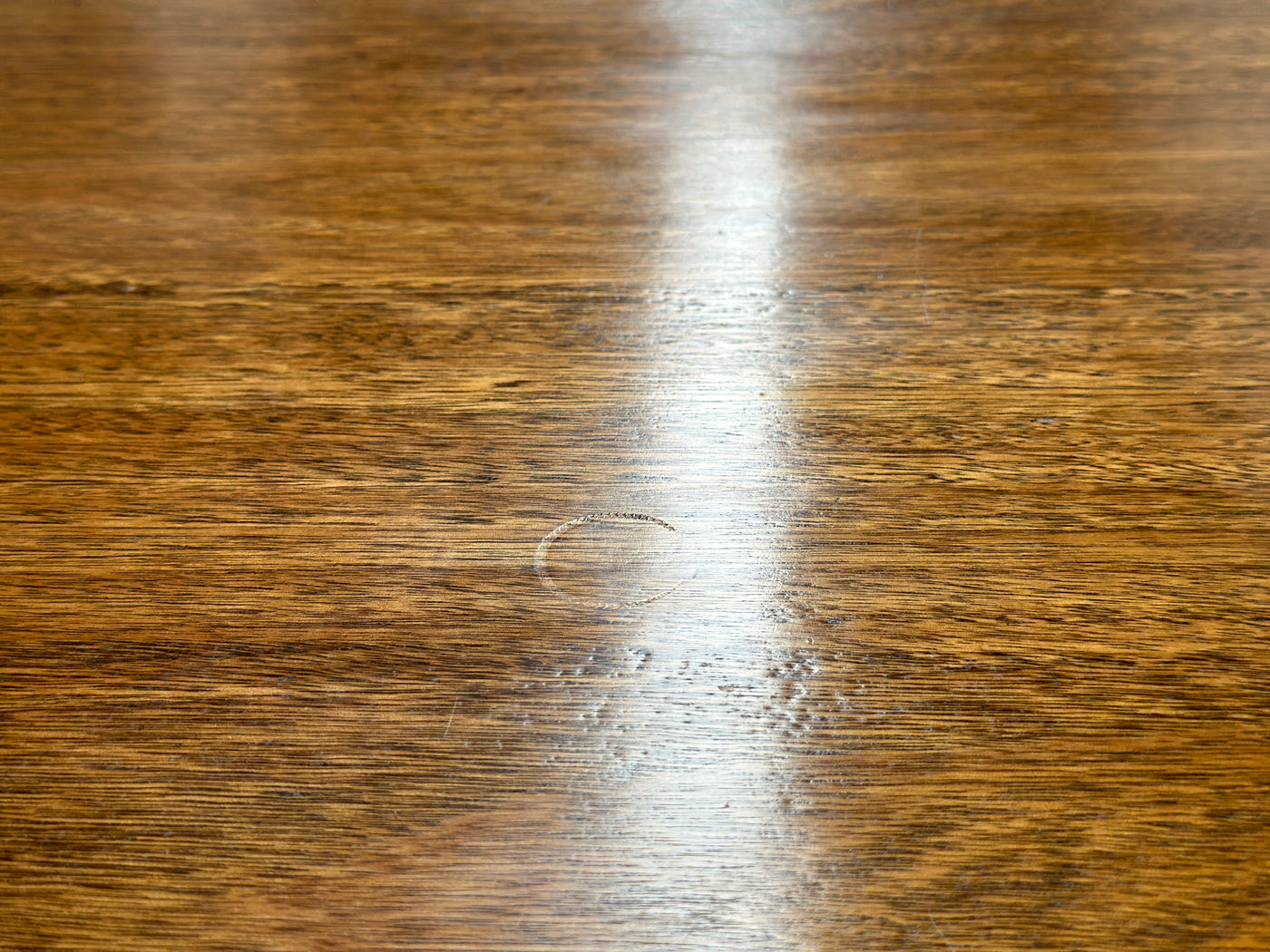 Colonial Style Blackwood and Maple Table