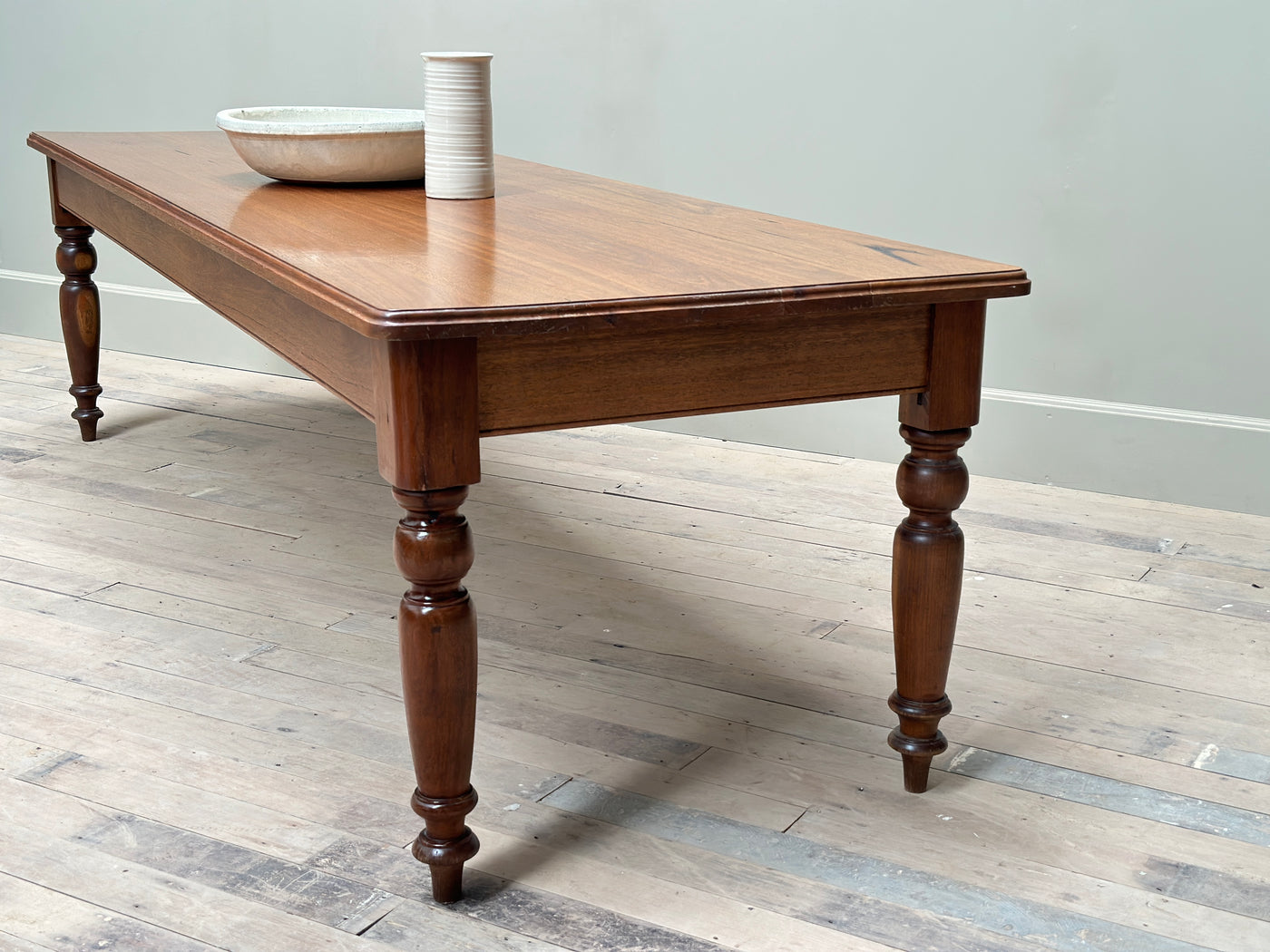 Colonial Style Blackwood and Maple Table