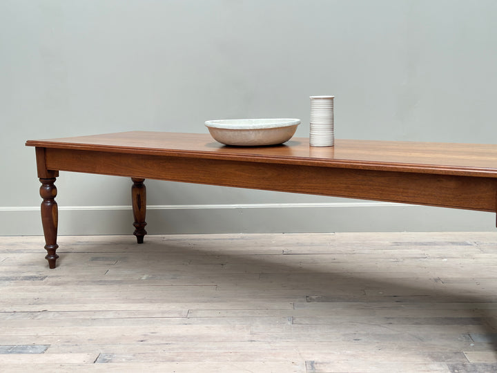 Colonial Style Blackwood and Maple Table