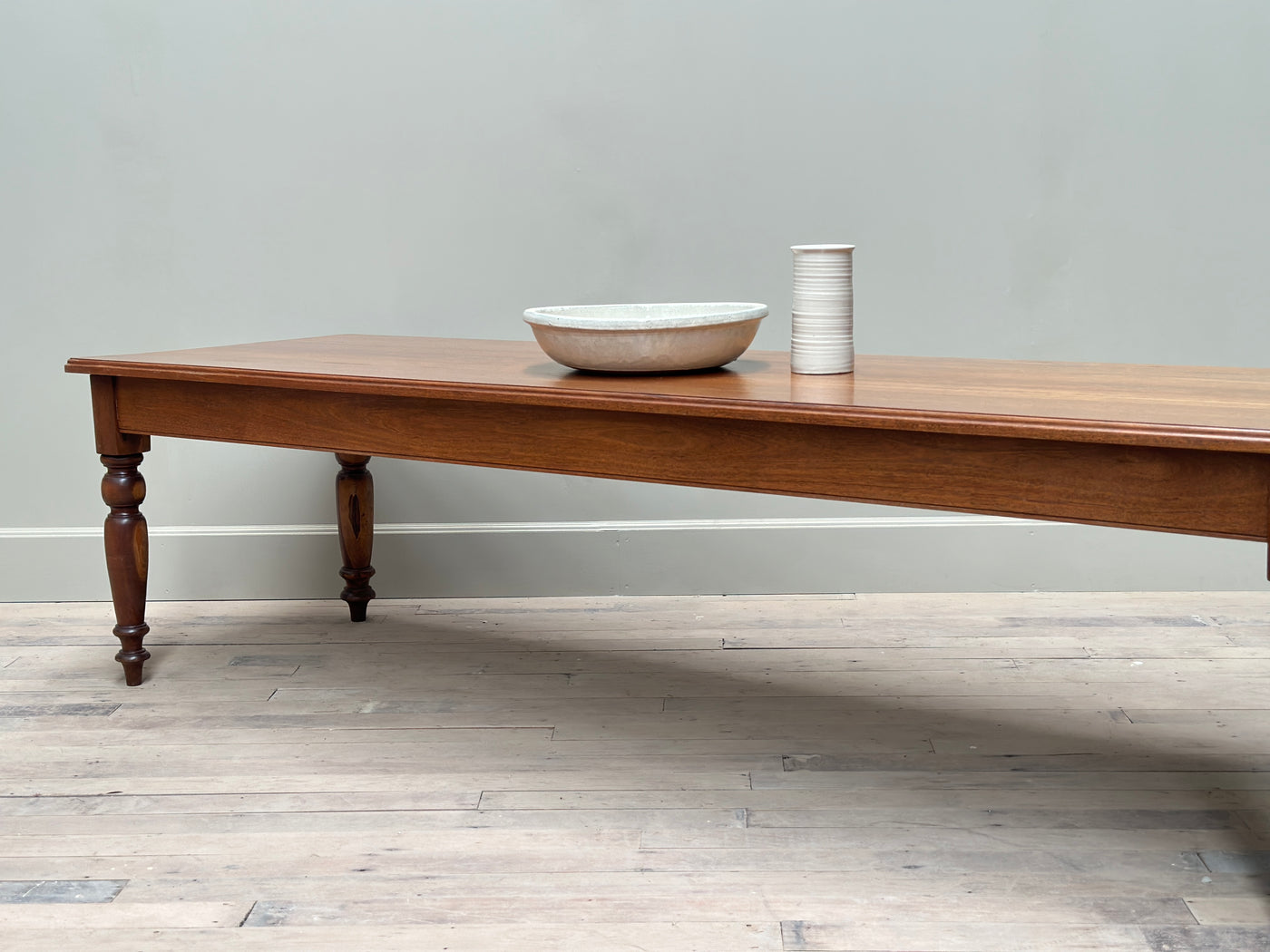Colonial Style Blackwood and Maple Table
